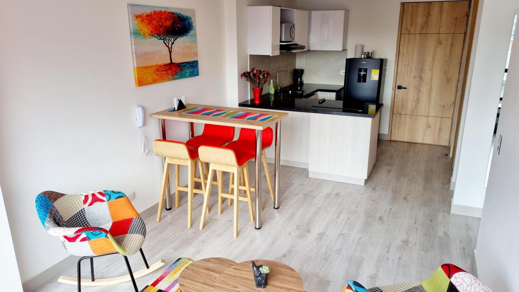 Toscana Loft - Apartasuites Bogota Ngoại thất bức ảnh
